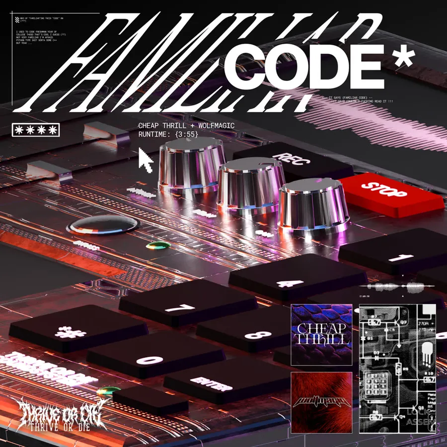 CHEAP THRILL & WOLFMAGIC - FAMILIAR CODE